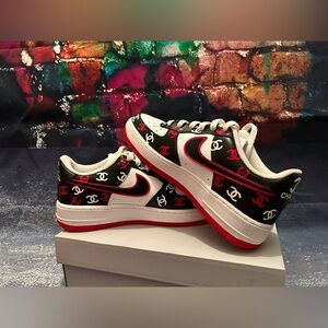 Custom Chanel Air Force One